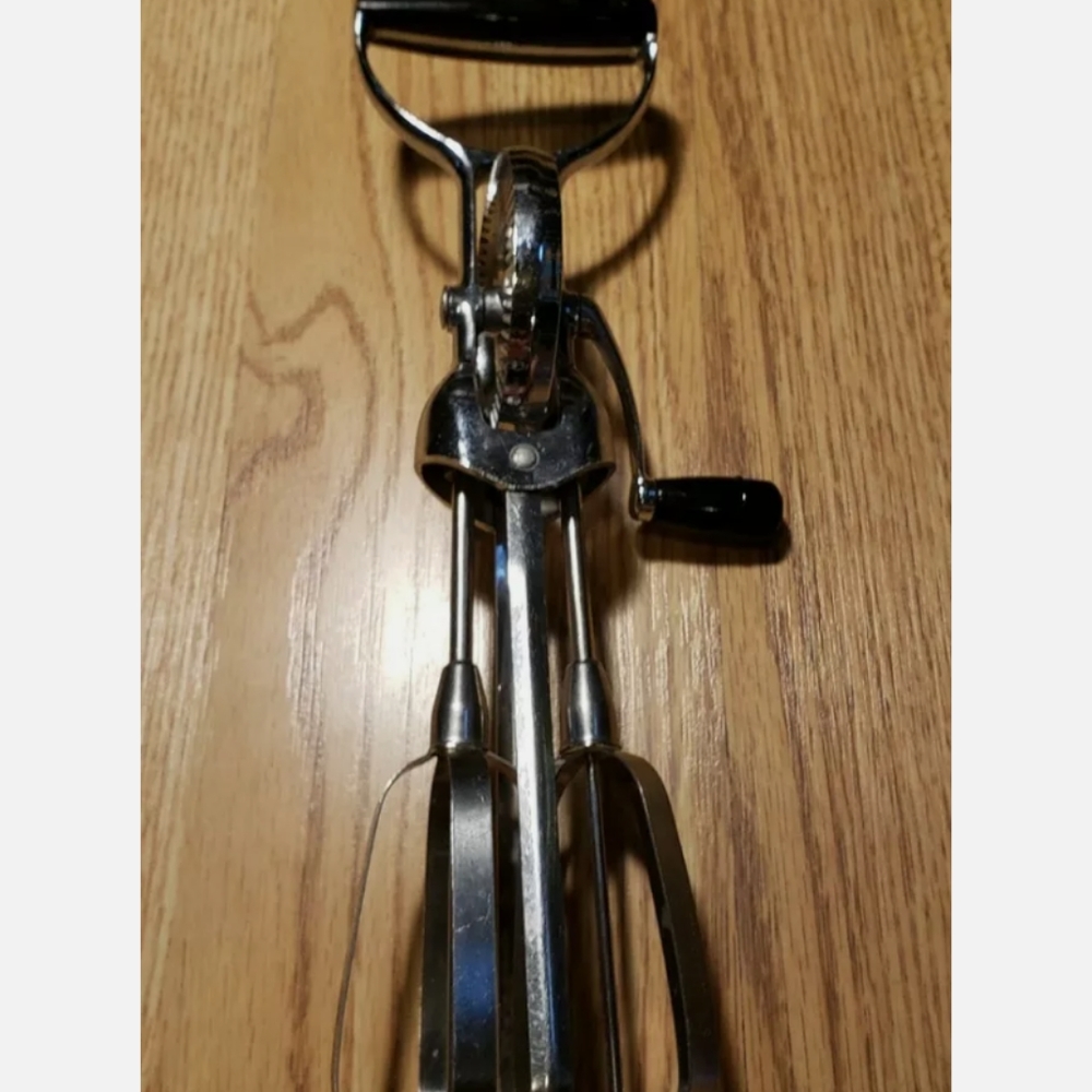 Vintage Oekcoo Hand Mixer Stainless Steel U.S.A.